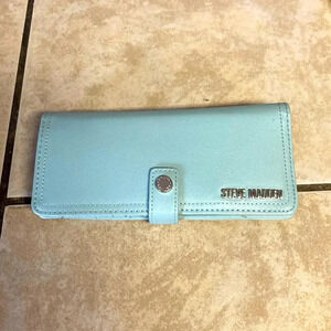 Steve Madden Ballen-G Slim Bifold Flip Wallet